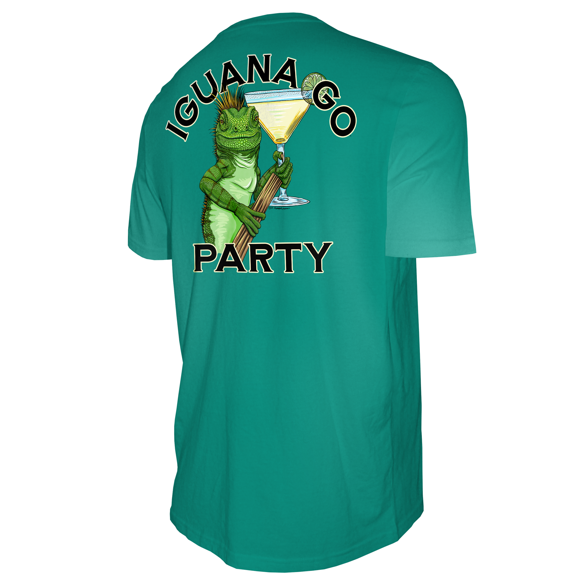 IGUANA GO - Short Sleeve Tee - Iguana Go PARTY