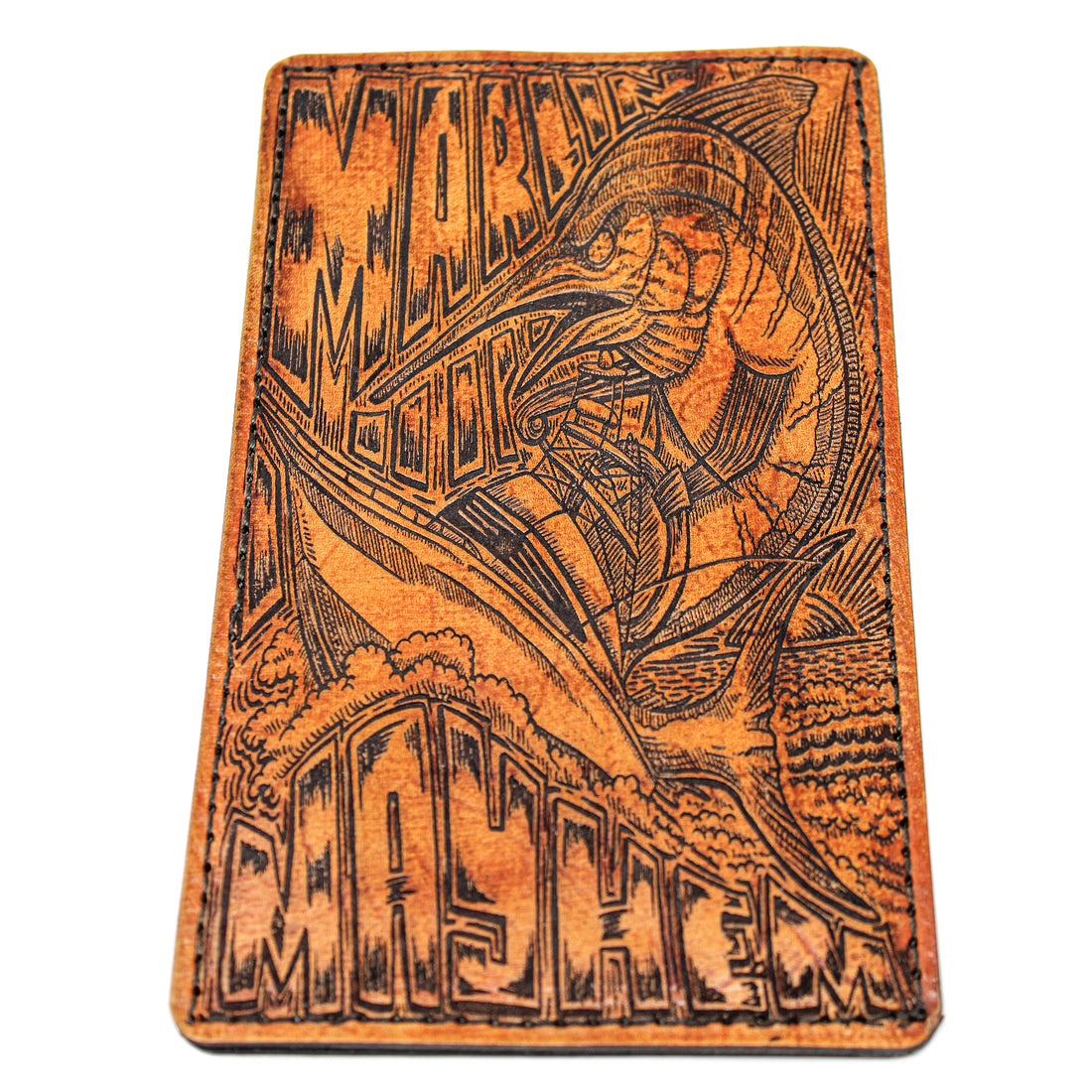 Leather Original Mens Wallet - Marlin Mayhem