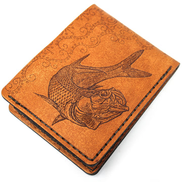 Cartera plegable de cuero - Inshore Slam