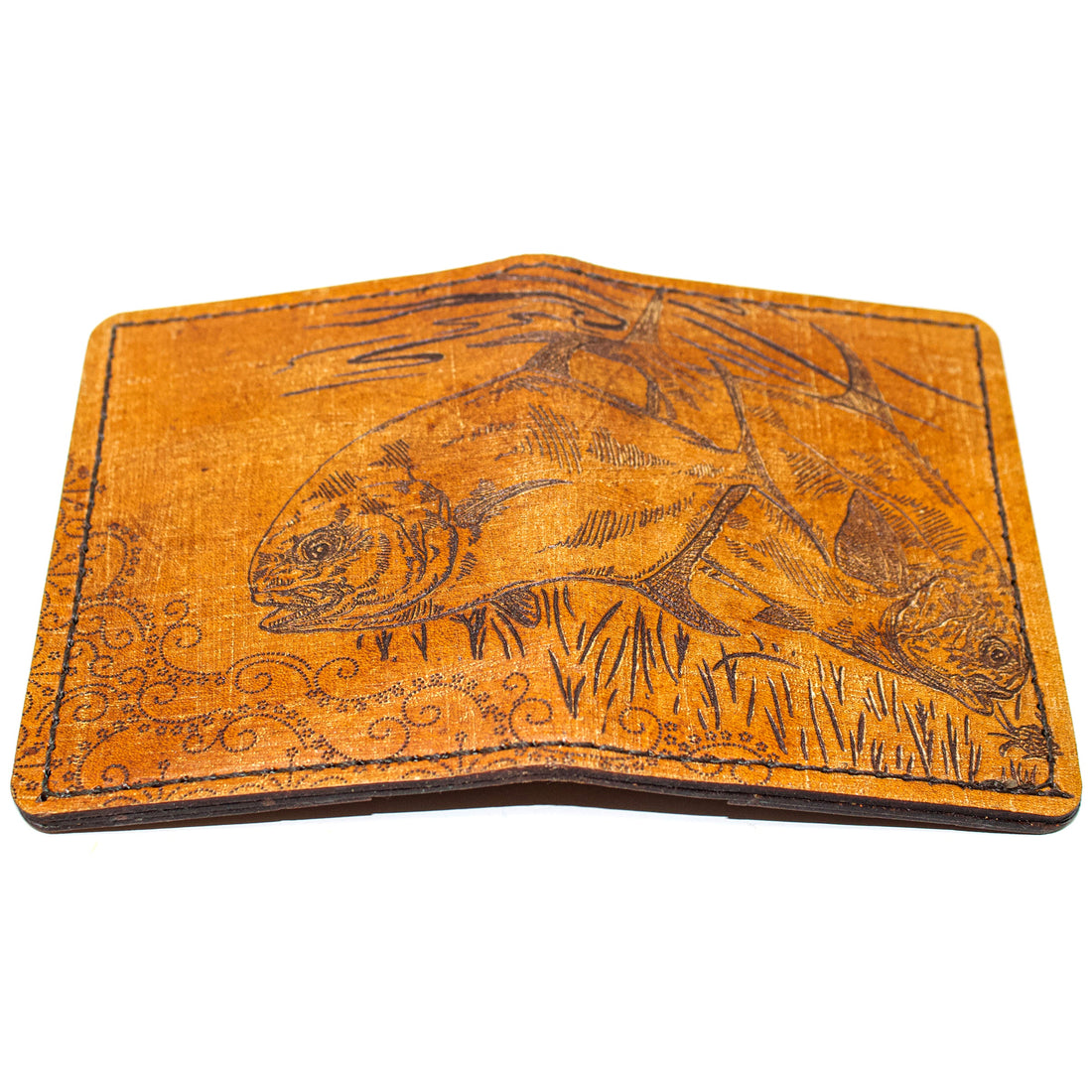 Leather Original Mens Wallet -  Pair of Permits