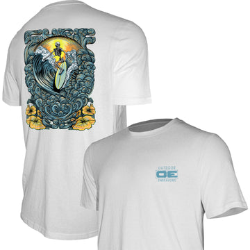 Esfuerzos al aire libre por ahí: camiseta hecha en Estados Unidos - SURF BACK