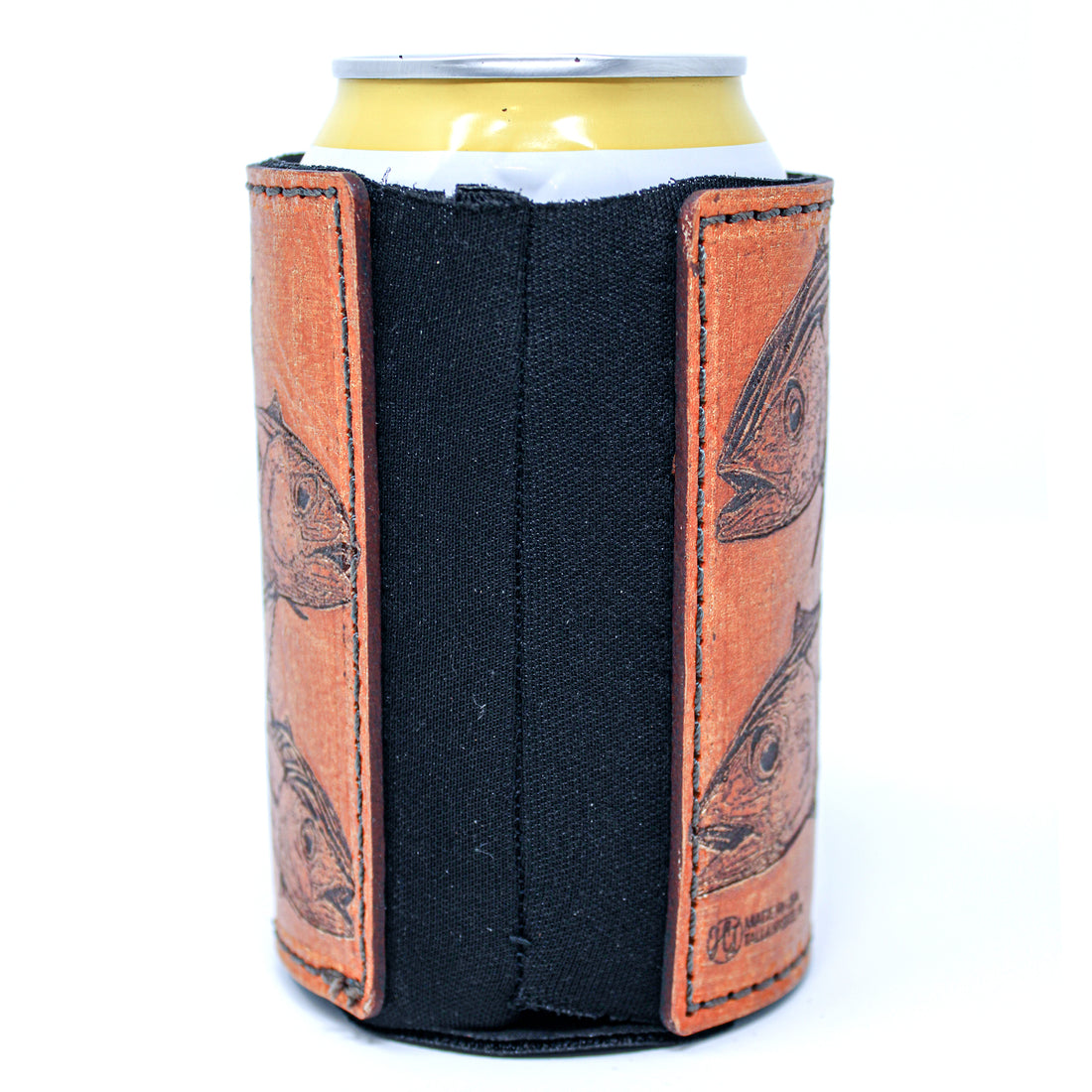 Funda para bebidas con parche de cuero - Blackfin Tuna Run