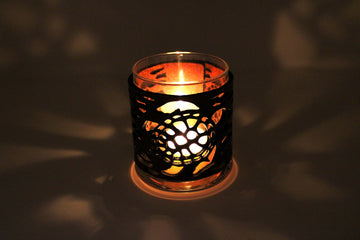 Leather Luminary Candle Set - Sea Turtles