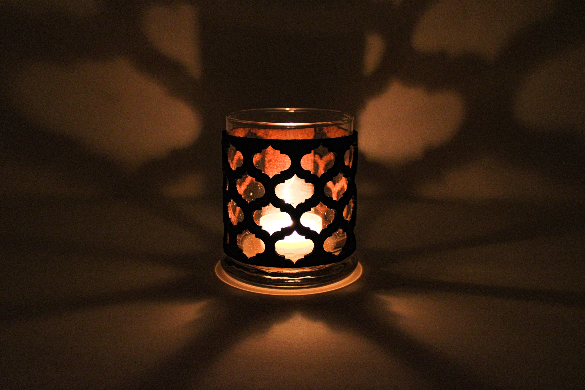 Leather Luminary Candle Set - Arabian Nights
