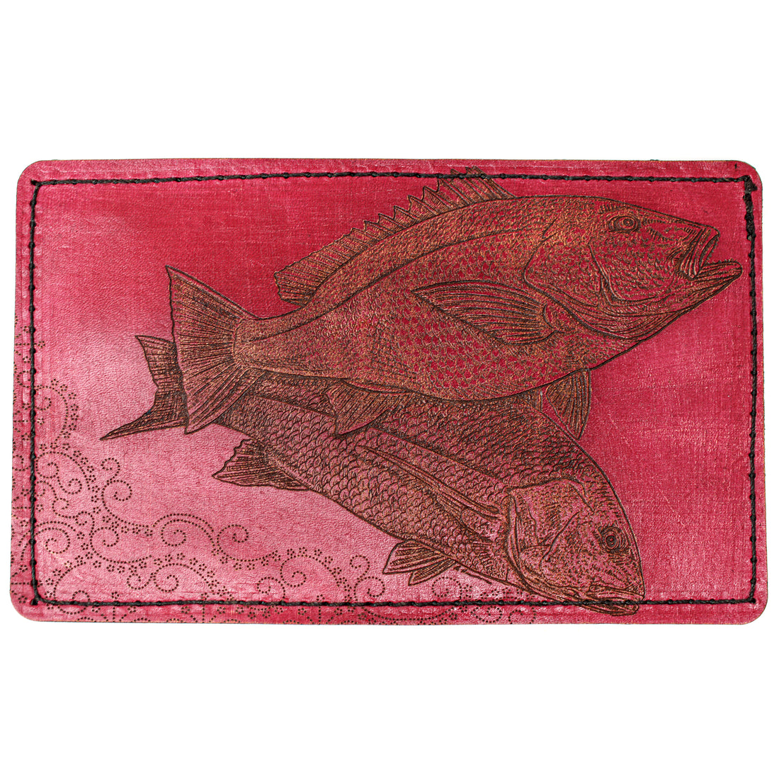 Leather Original Mens Wallet -  Red Snappers