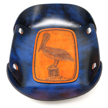 Leather Valet Tray - Brown Pelican