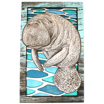 Wall Art - Manatee Flow