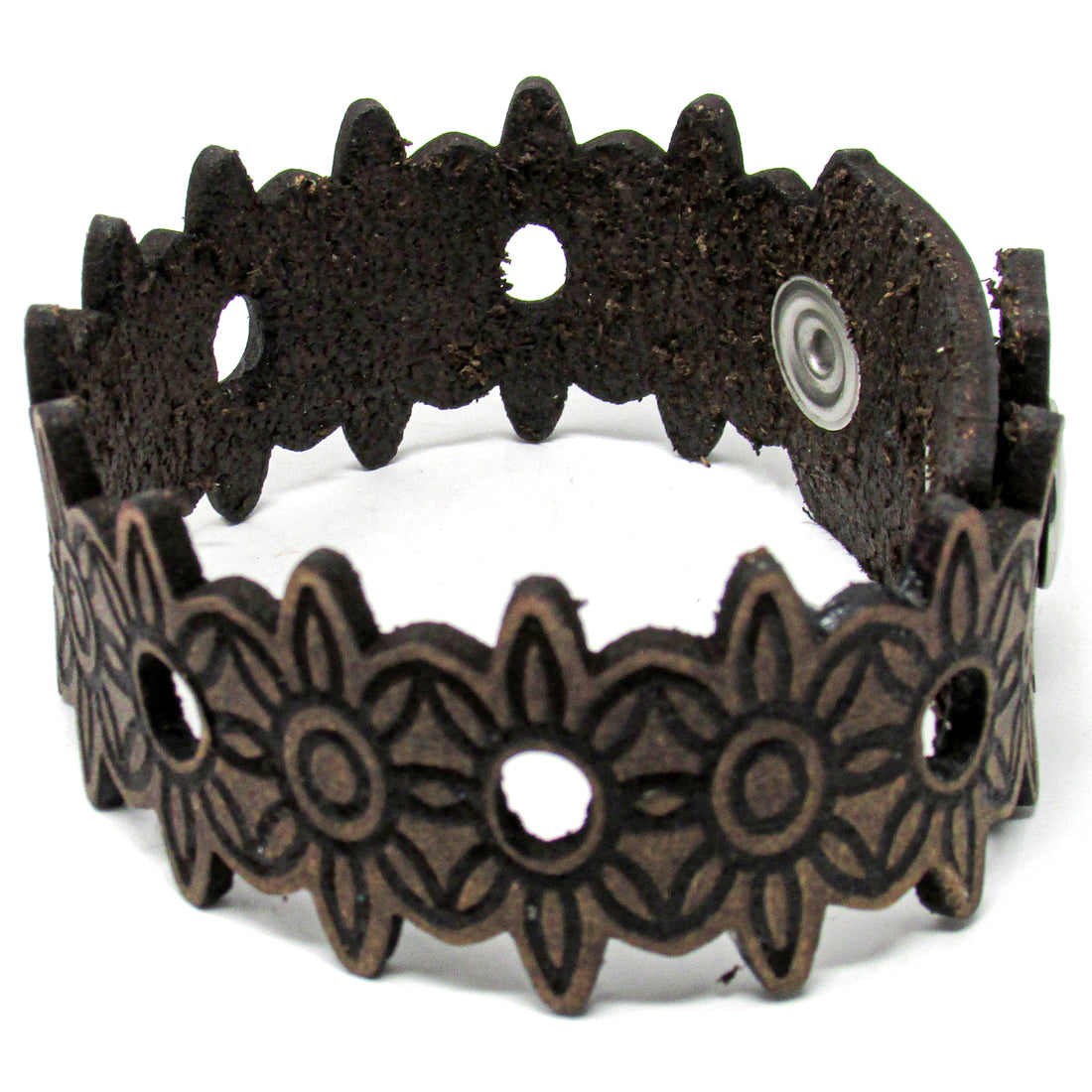 Women's Leather Bracelet - Sunshine Cut