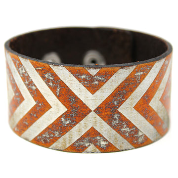 Women's Leather Bracelet - Reflections