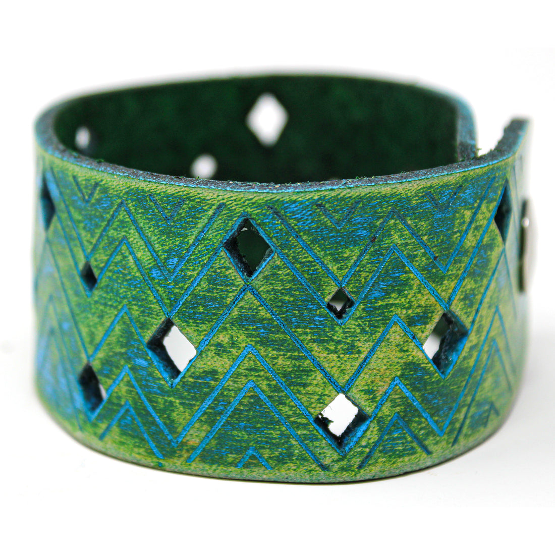 Pulsera de Cuero Mujer - Eléctrica