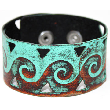 Pulsera de Cuero Mujer - Maremotos