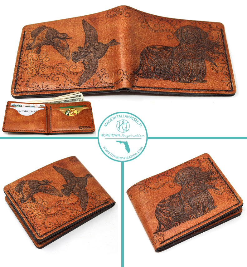 "Beyond Ordinary: The Intricate Illustrations That Define Our Handcrafted, Heavily Illustrated, American-Made Wallets"