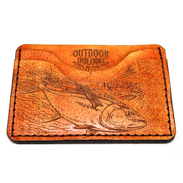 Cartera Tarjetero de Piel - Gallineta nórdica