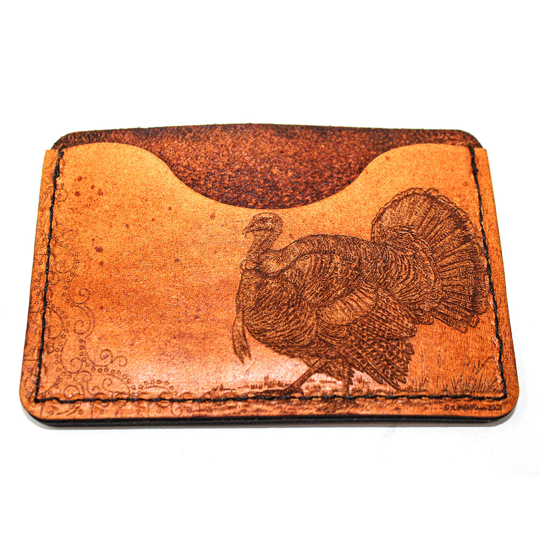 Cartera Tarjetero de Piel - Duck Hunt