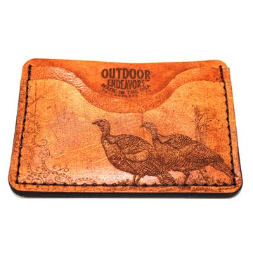 Cartera Tarjetero de Piel - Duck Hunt