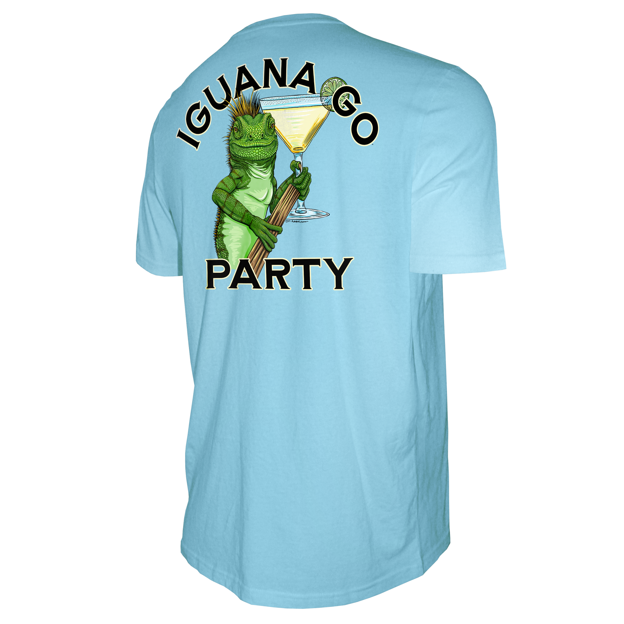 IGUANA GO - Short Sleeve Tee - Iguana Go PARTY