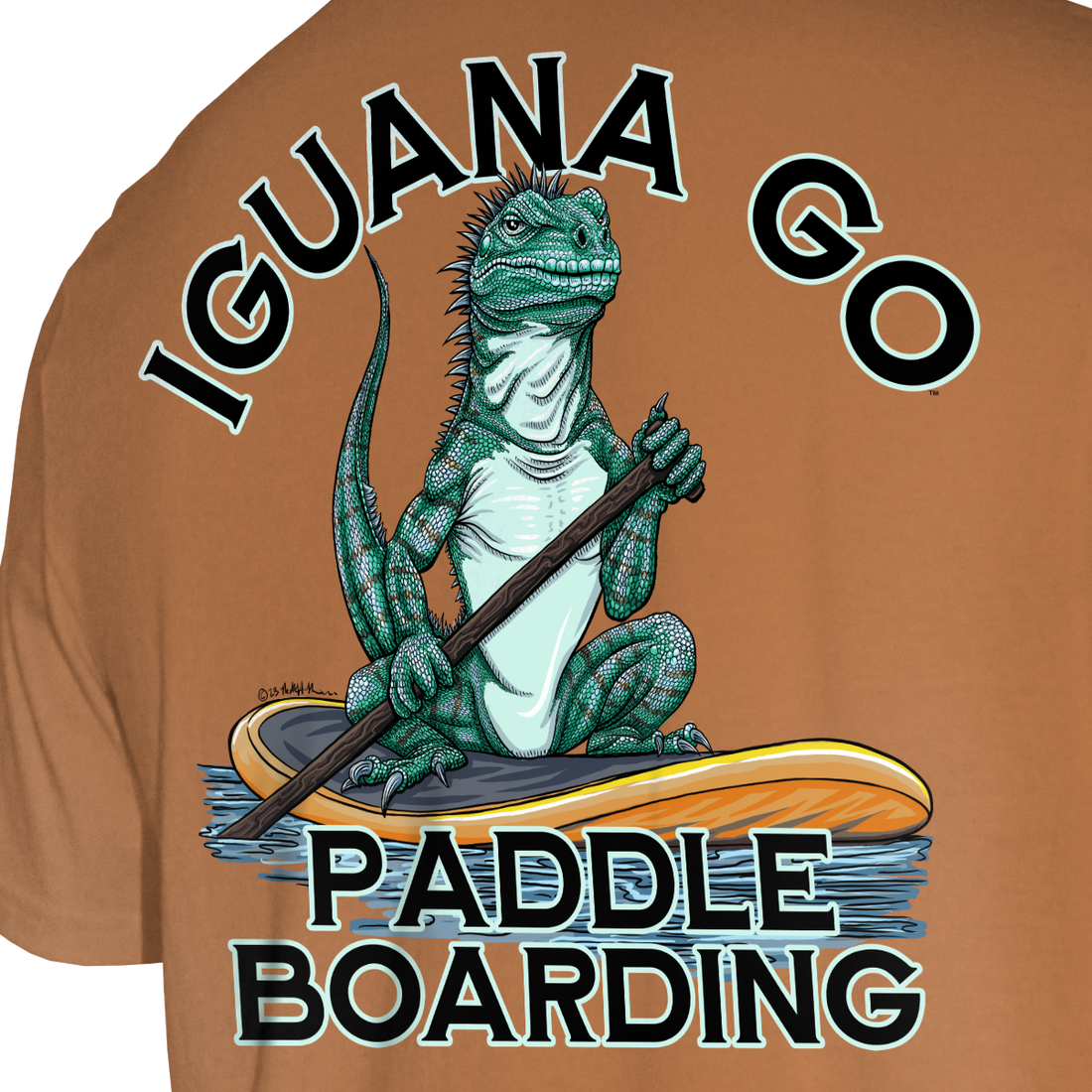 IGUANA GO - Short Sleeve Tee - Iguana Go Paddle Boarding