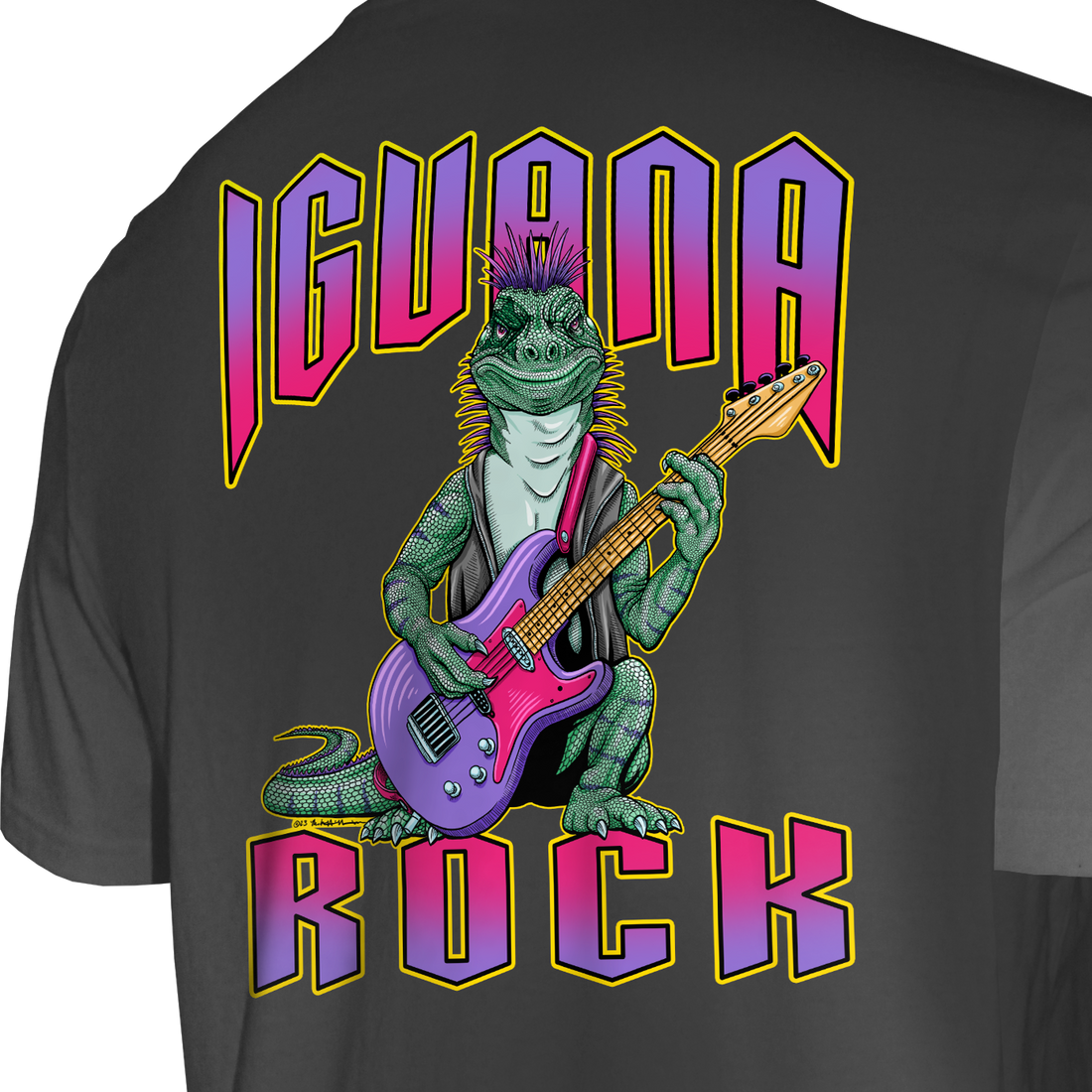 IGUANA GO - Short Sleeve Tee - Iguana Rock