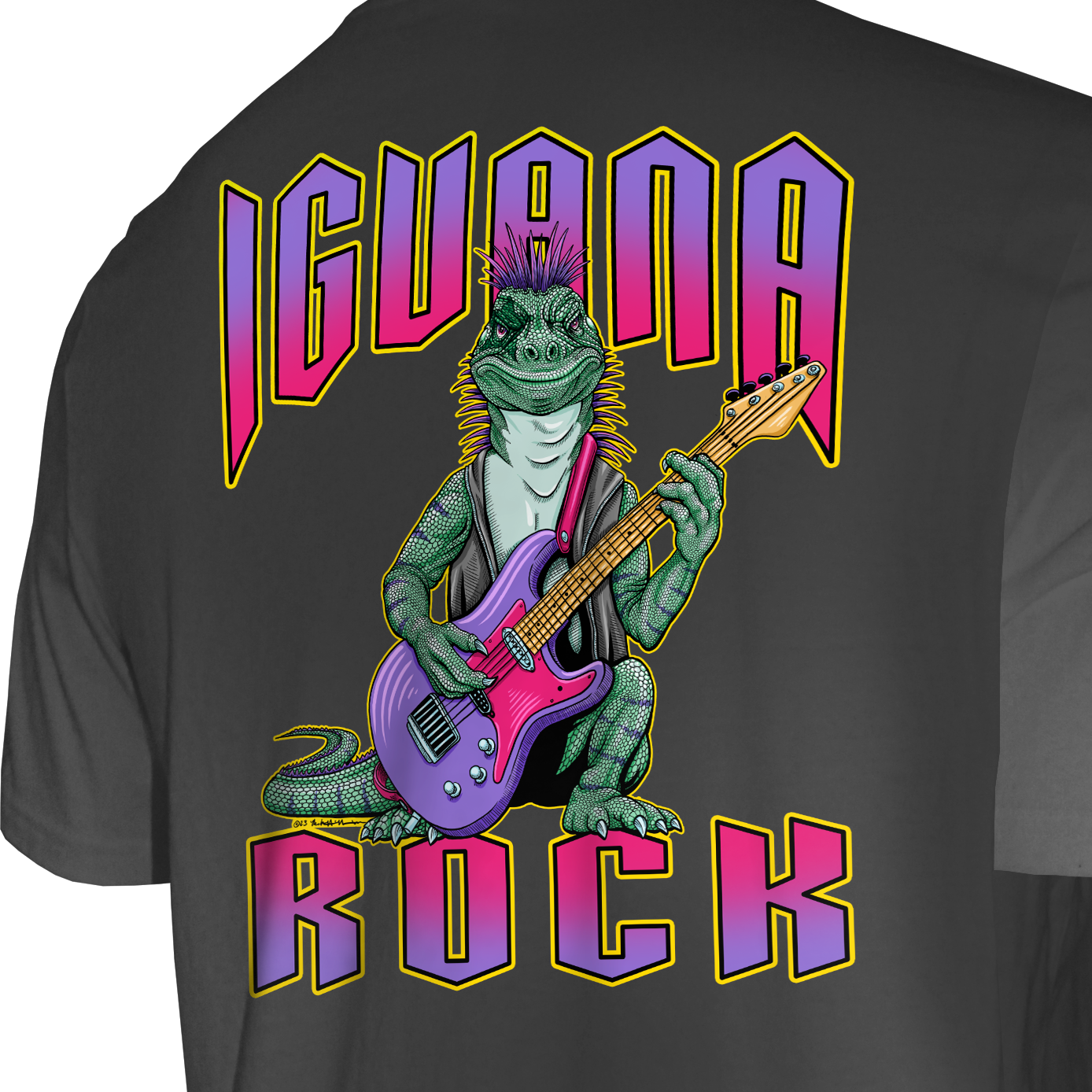 IGUANA GO - Short Sleeve Tee - Iguana Rock