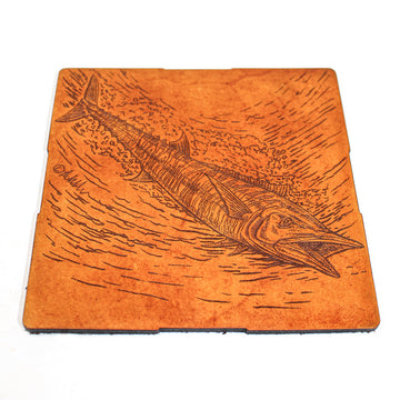 Juego de Posavasos - Cuero - Bandera de Florida