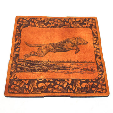 Juego de Posavasos - Cuero - Bandera de Florida