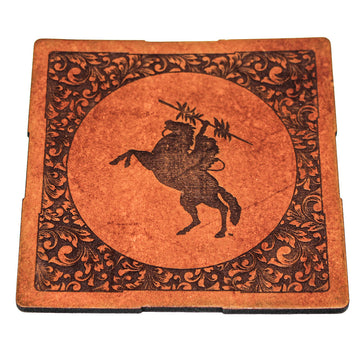 Juego de posavasos - Cuero - FSU 