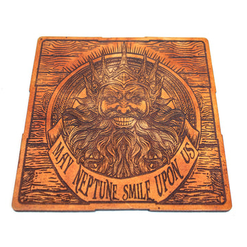 Juego de Posavasos - Cuero - Bandera de Florida