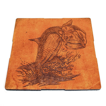Juego de Posavasos - Cuero - Bandera de Florida