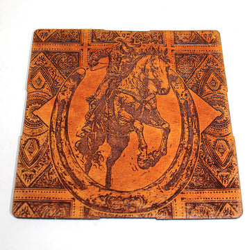 Juego de Posavasos - Cuero - Bandera de Florida
