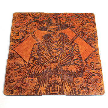 Juego de Posavasos - Cuero - Bandera de Florida