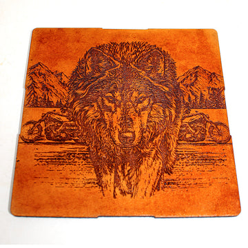 Juego de Posavasos - Cuero - Bandera de Florida