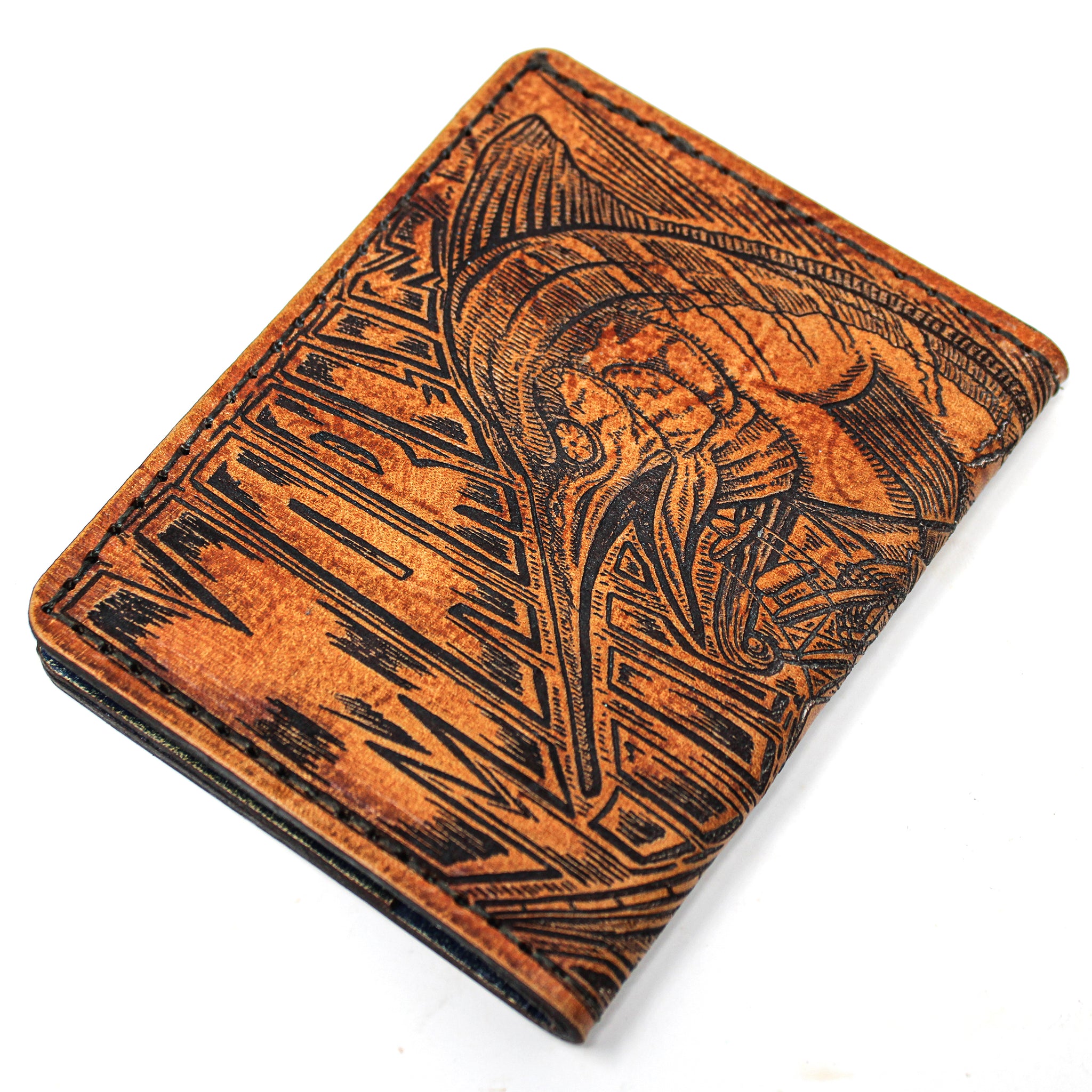 Leather Original Mens Wallet - Marlin Mayhem