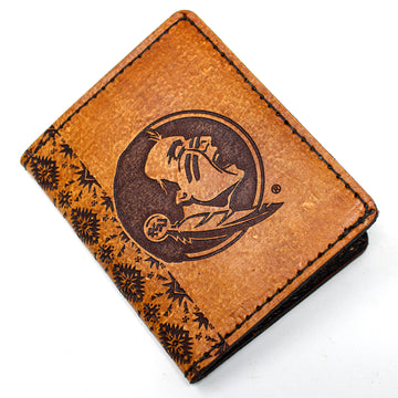 Leather Original Mens Wallet - FSU Spirit