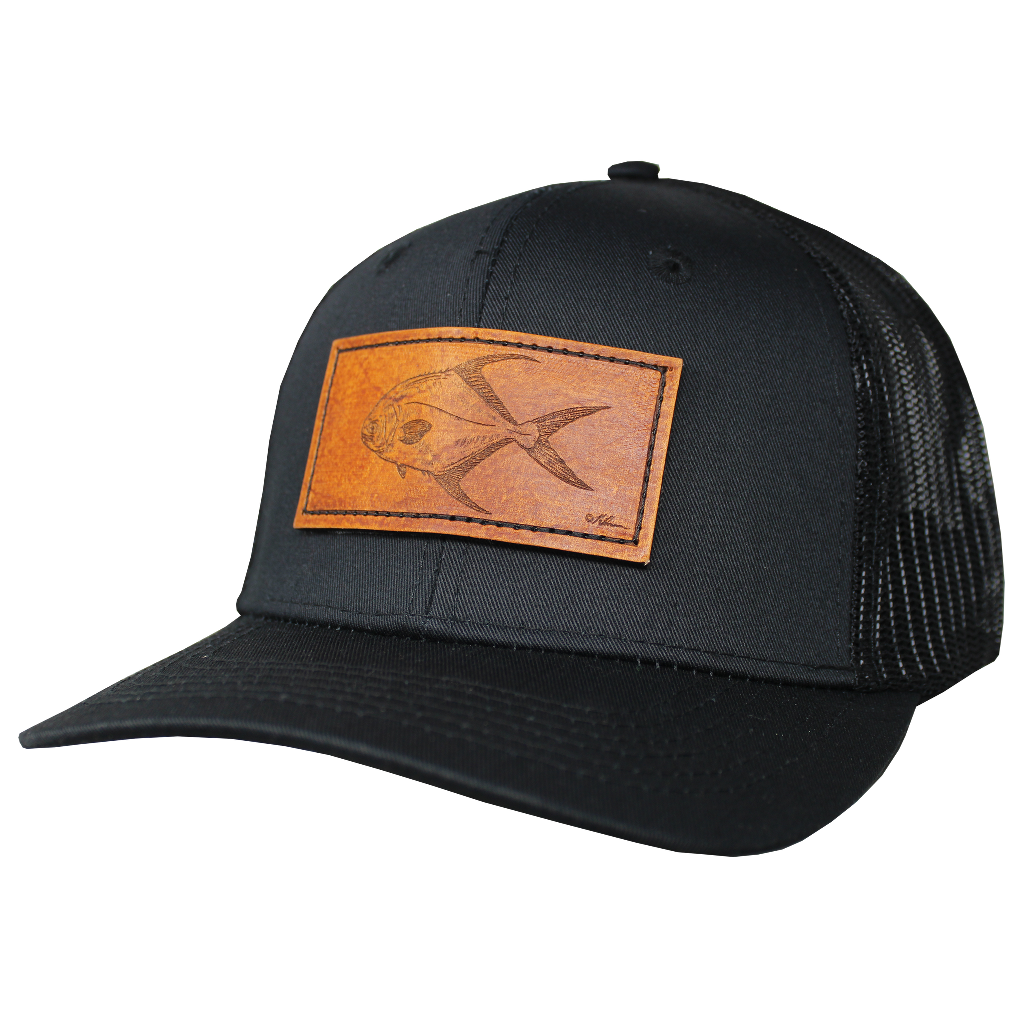 Trucker Performance Cap - Permit Leather Patch