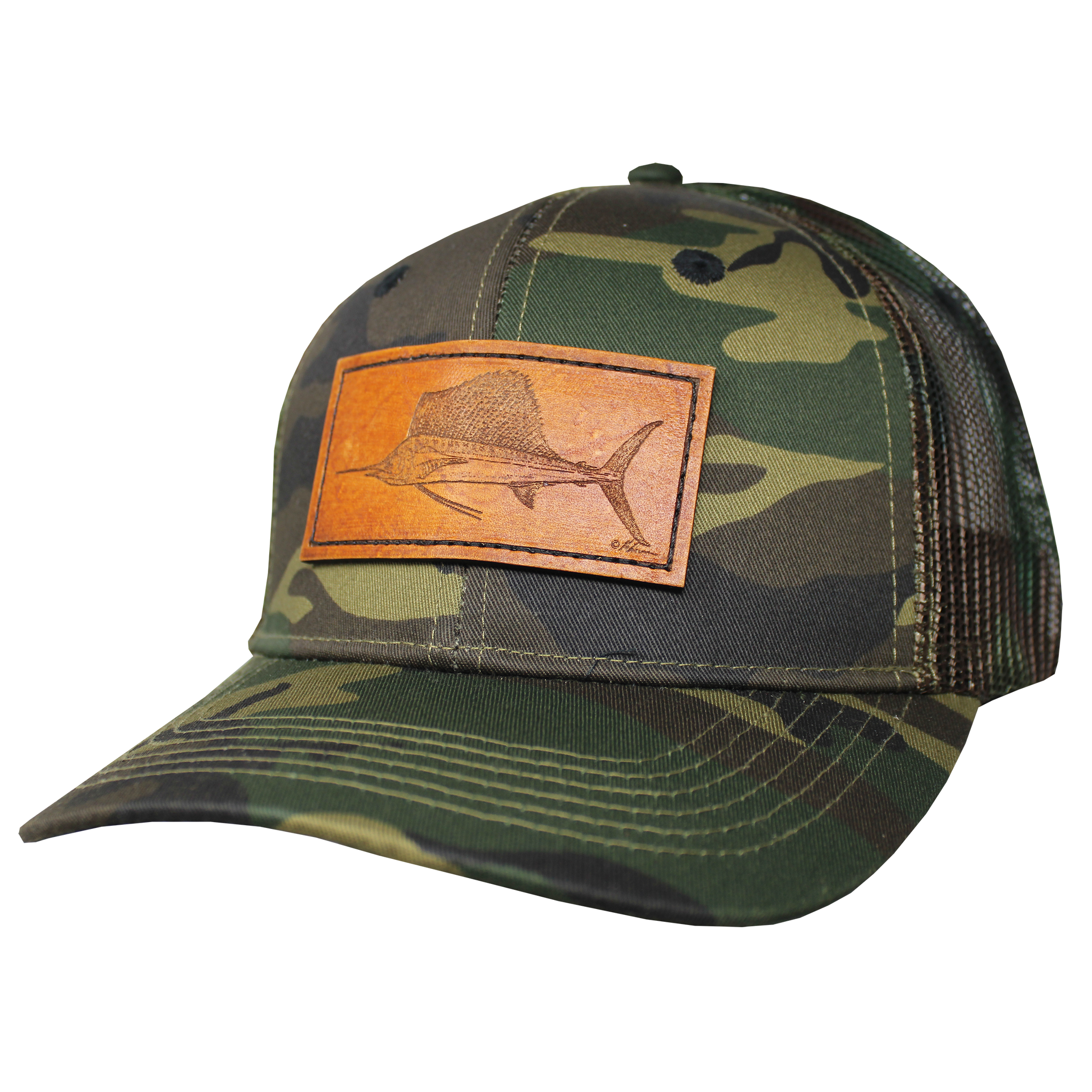 Sailfish Trucker Hat - Mid Profile + Classic Patch