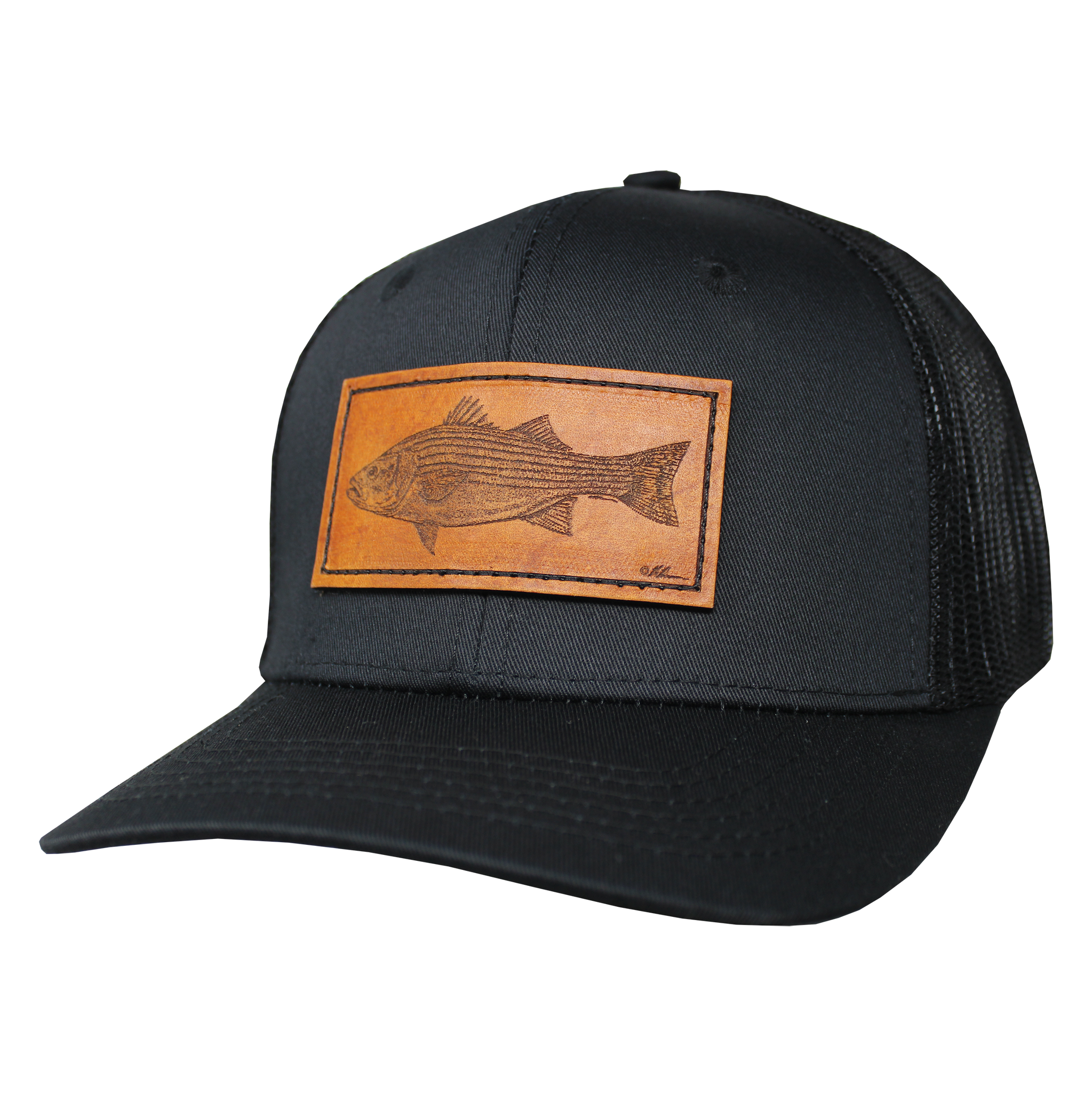 Elevate your outdoor style with Hometown Inspiration's Performance Trucker  Hats. Featuring moisture-wicking technology, a stylish mid-profile frame,  and genuine leather American-made patches. The perfect blend of fashion and  function for outdoorsmen.