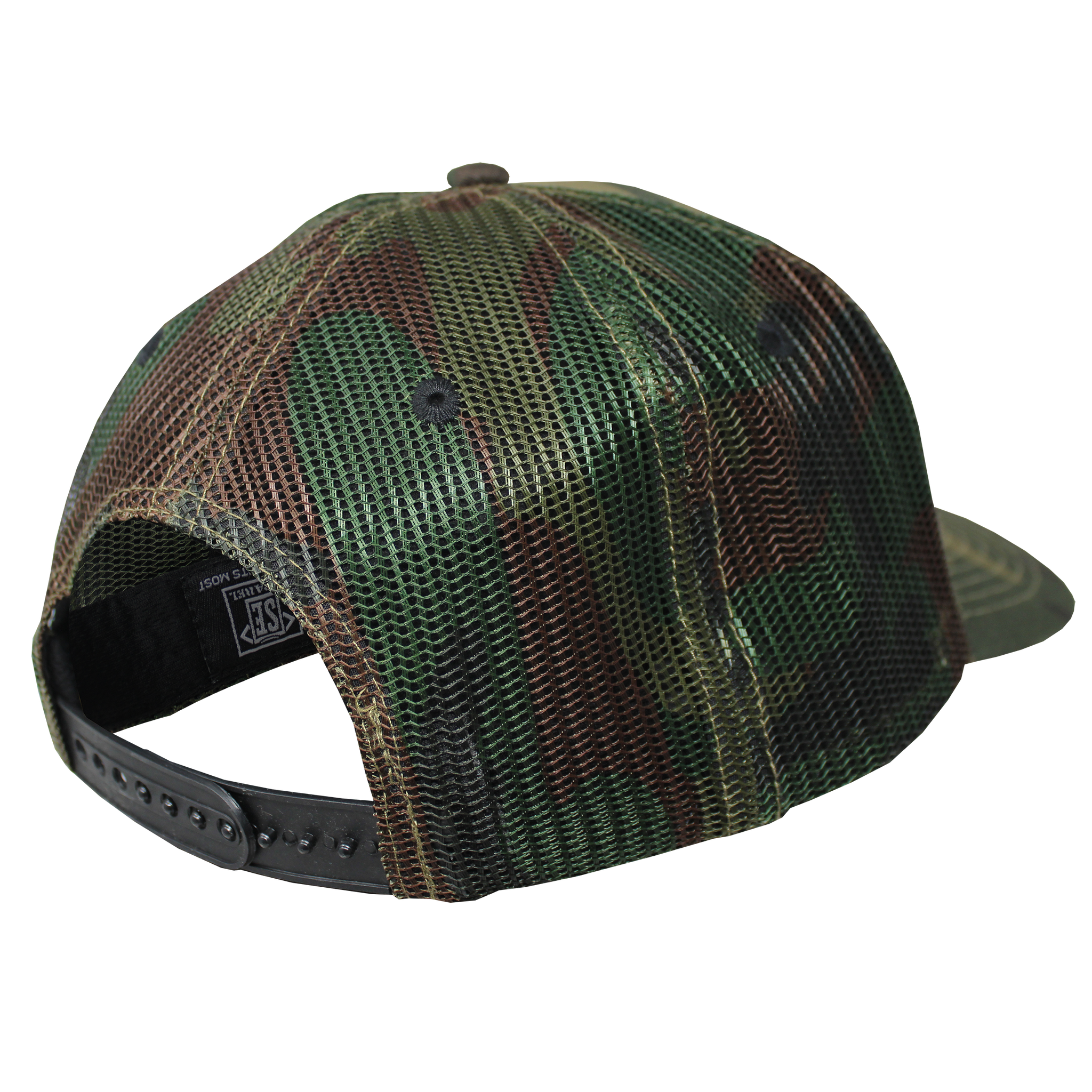 Trucker Performance Cap - Speckled Trout Leather Patch