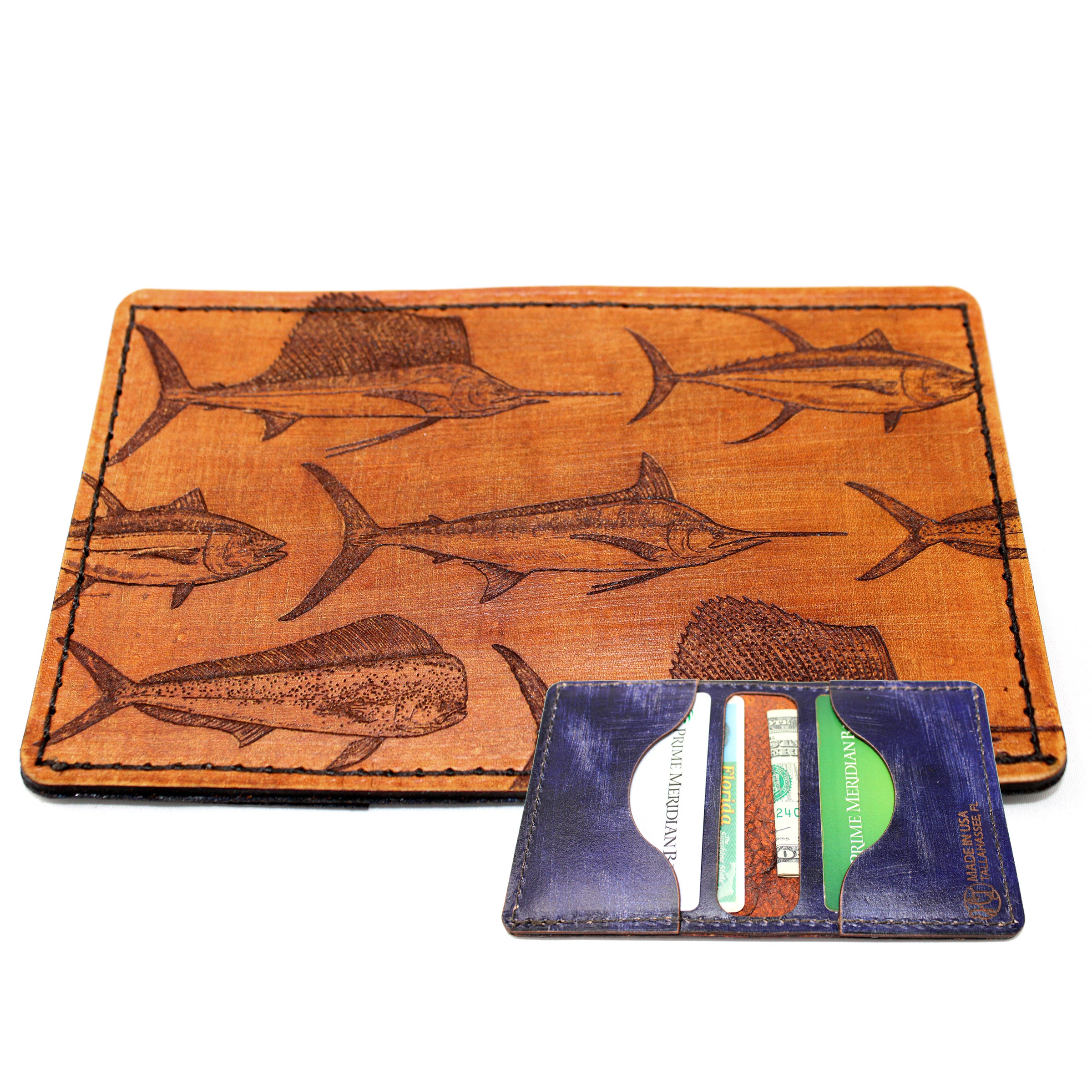 Leather Wallet popular - Offshore Slam