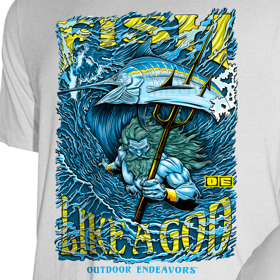 Actitud de esfuerzos al aire libre - Camiseta hecha en Estados Unidos - Iguana Go Drinking