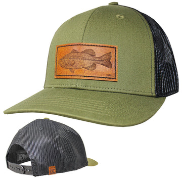 Gorra Trucker Performance - Parche de cuero bajo