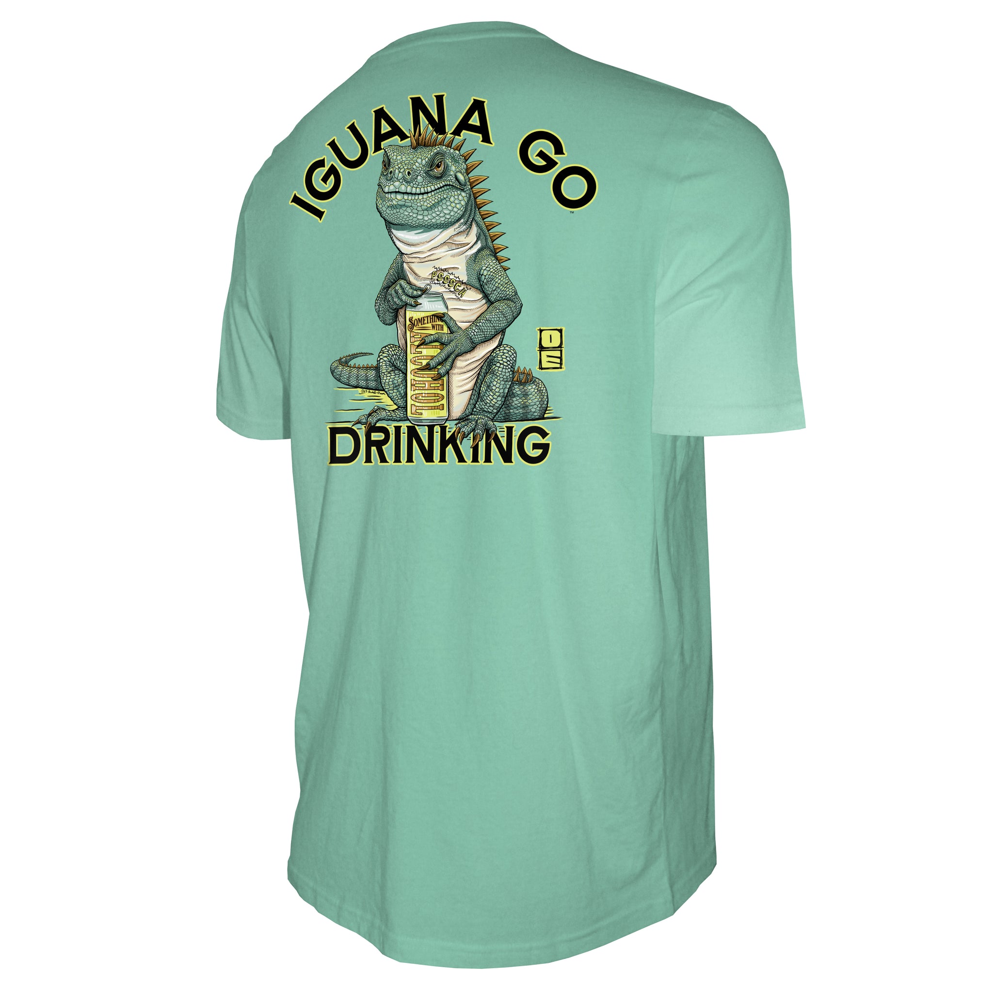 Outdoor Endeavors Attitude - American Made Tee - Iguana Go Drinking