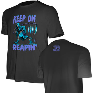 Actitud de esfuerzos al aire libre - Camiseta hecha en Estados Unidos - Iguana Go Drinking