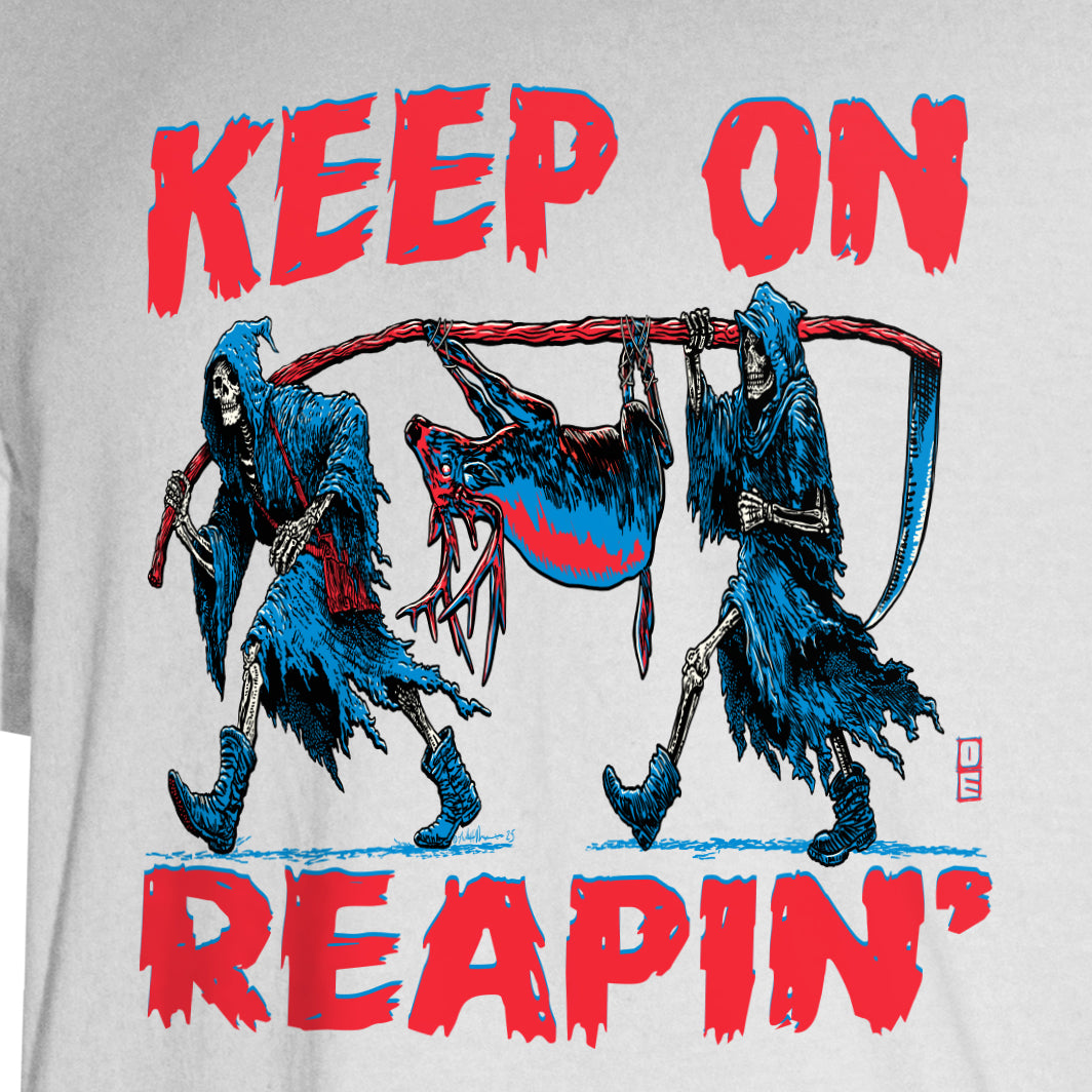 Actitud de esfuerzos al aire libre - Camiseta hecha en Estados Unidos - Iguana Go Drinking