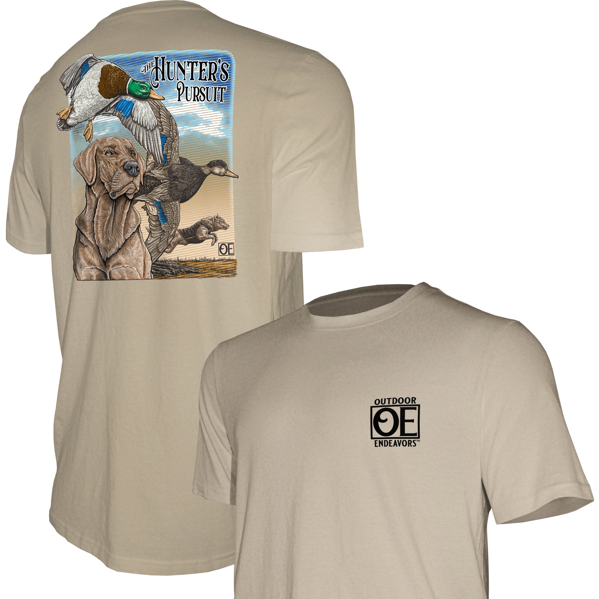 Outdoor Endeavors Classic - American Made Tee - Duck Hunt