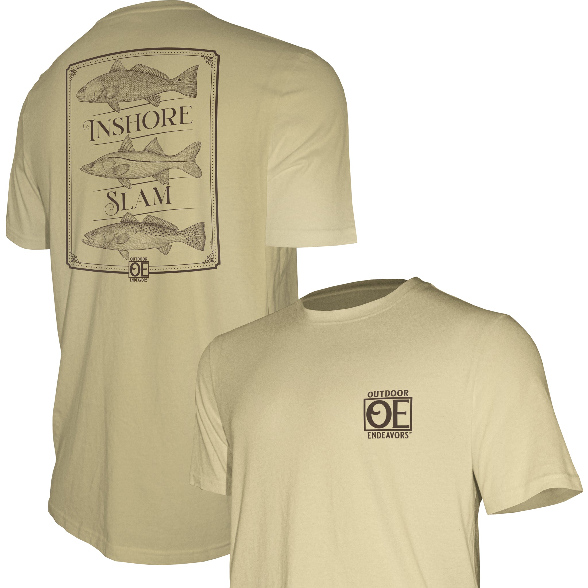 Outdoor Endeavors Classic- American Made Tee - Inshore Slam