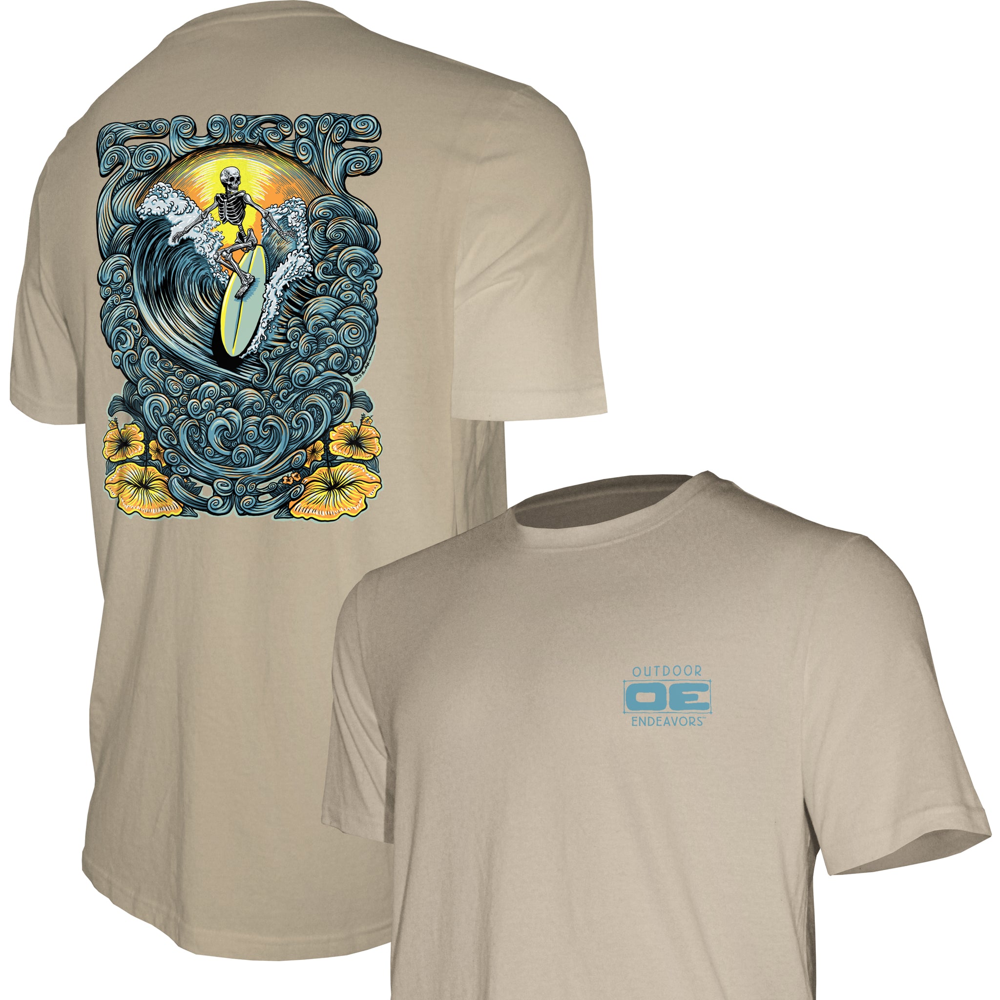 Outdoor Endeavors Out There- Graphic Tee - SURF BACK