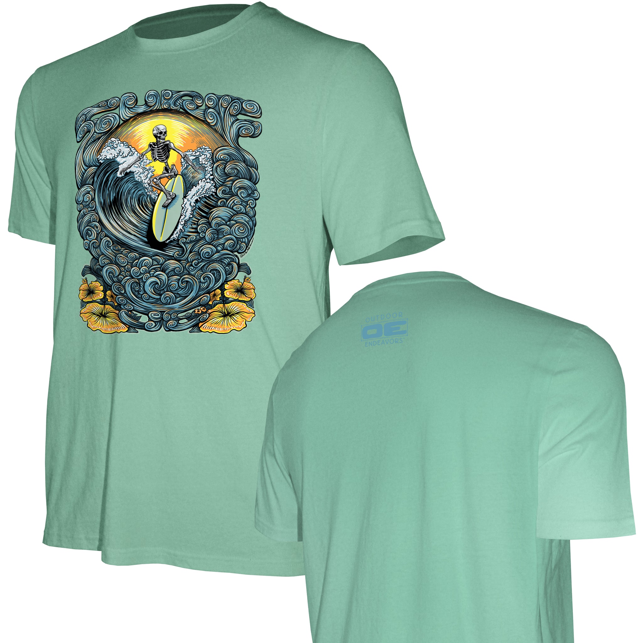 Outdoor Endeavors Out There- American Made Tee - SURF FRONT