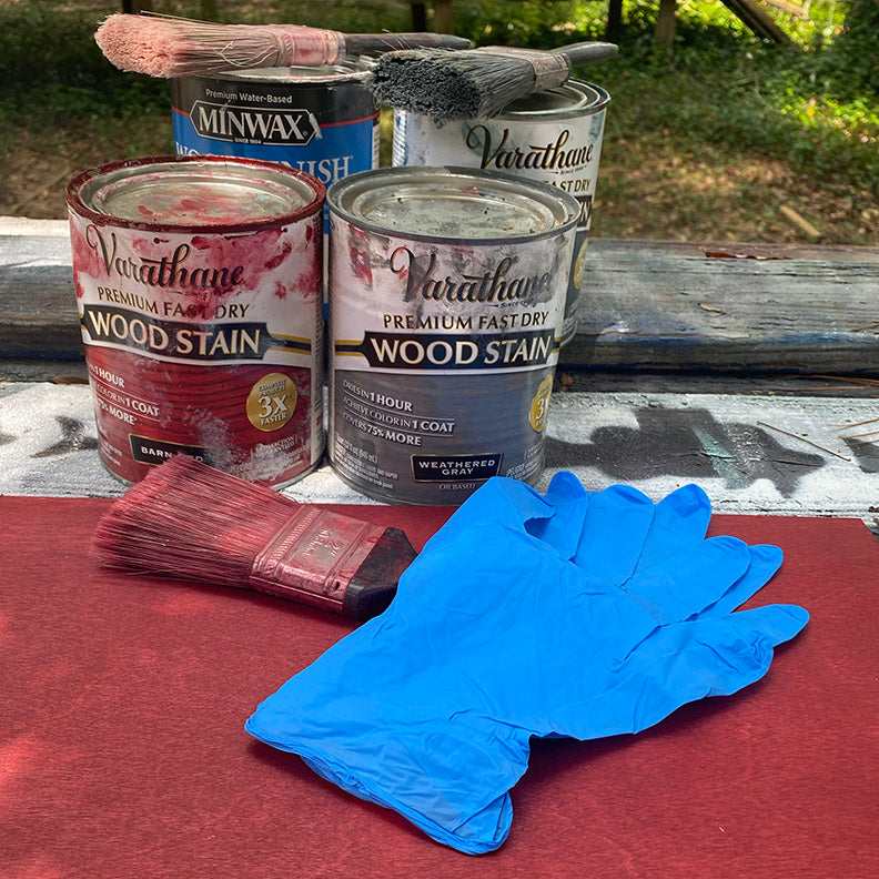 Hand stained to perfection.