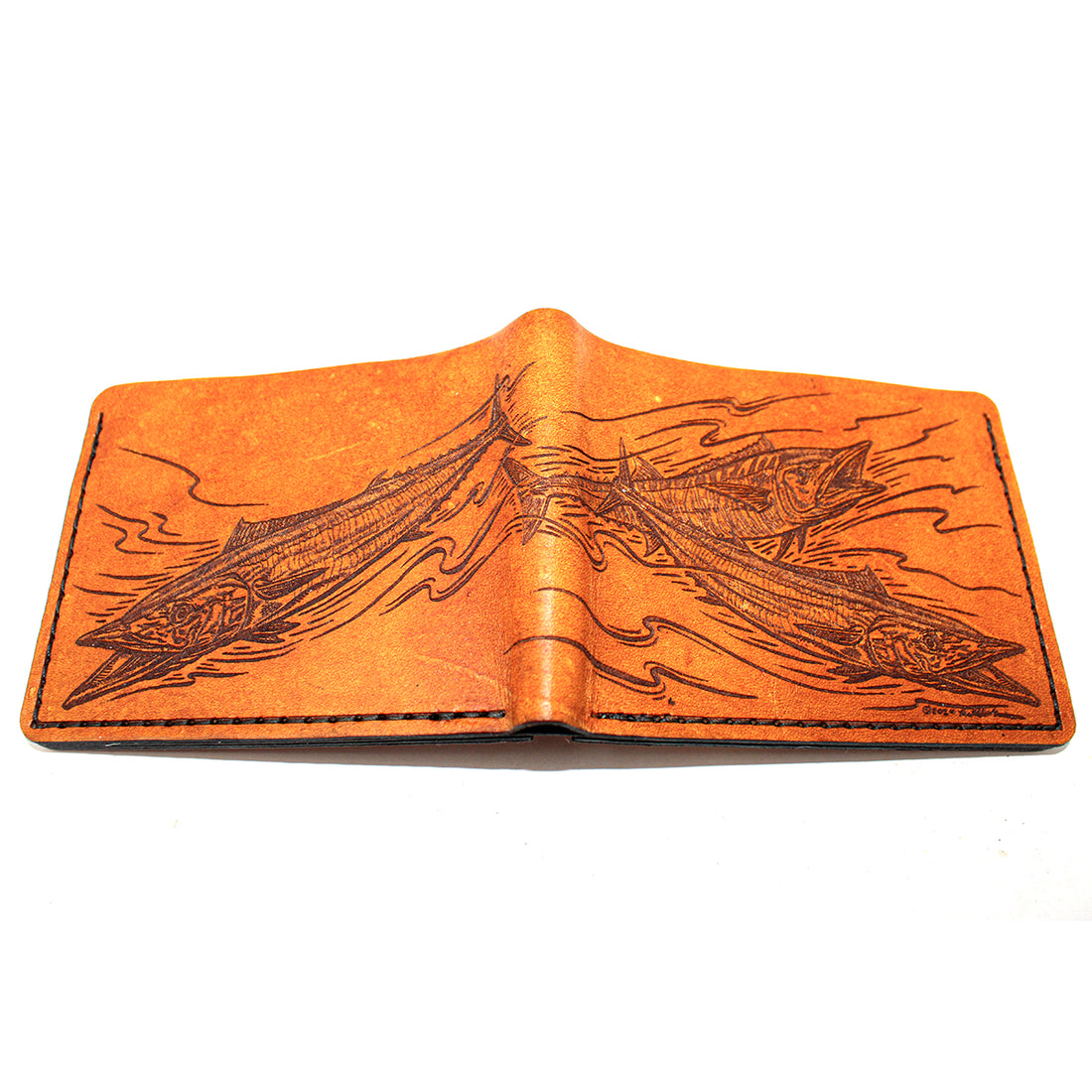 Cartera plegable de cuero - Inshore Slam