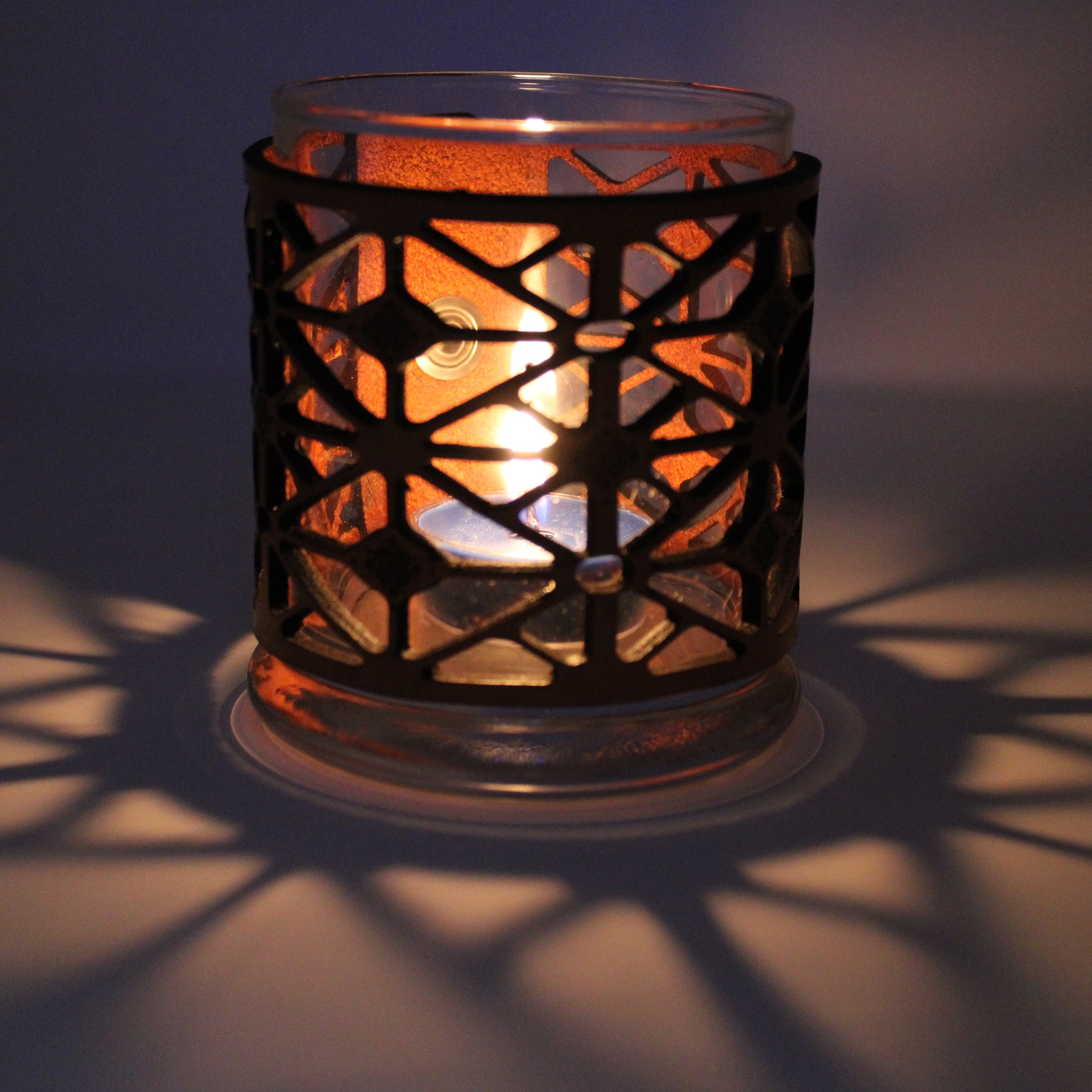 Juego de velas luminosas de cuero - Caleidoscopio